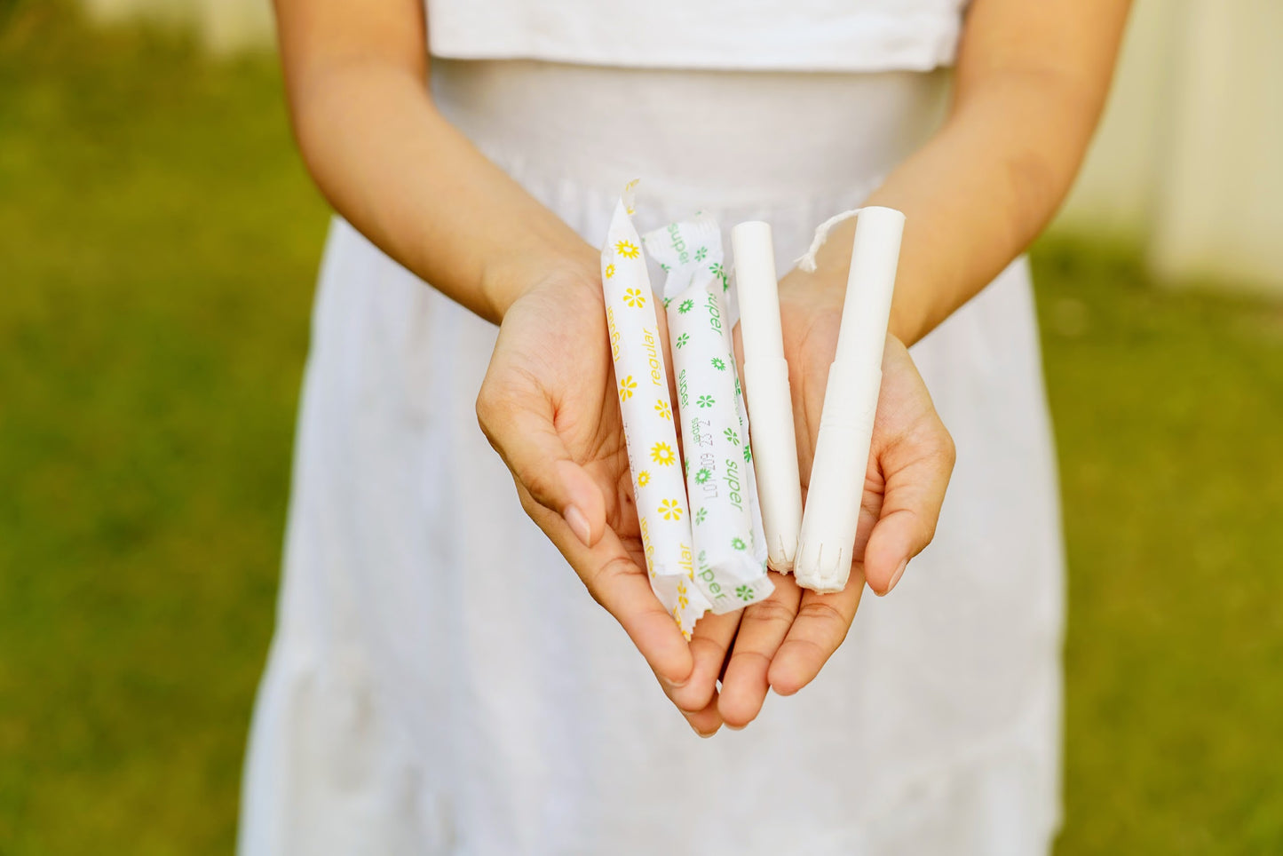 Evi Mae Organic Cotton Tampons (18 count)